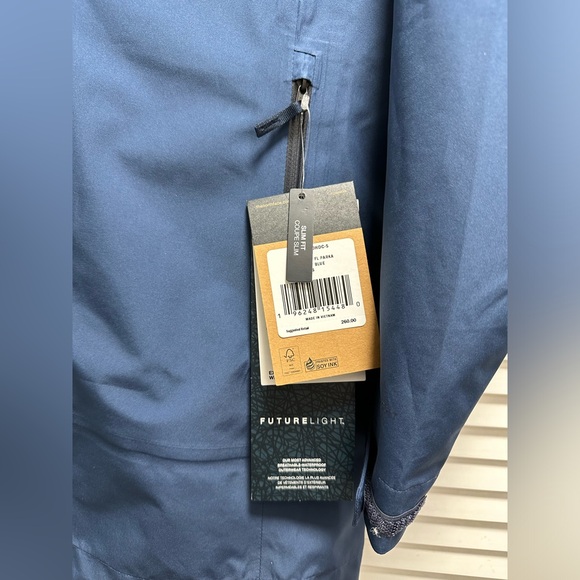 The North Face Dryzzle FutureLight Shell Parka Small Shady Blue NWT - Picture 4 of 11